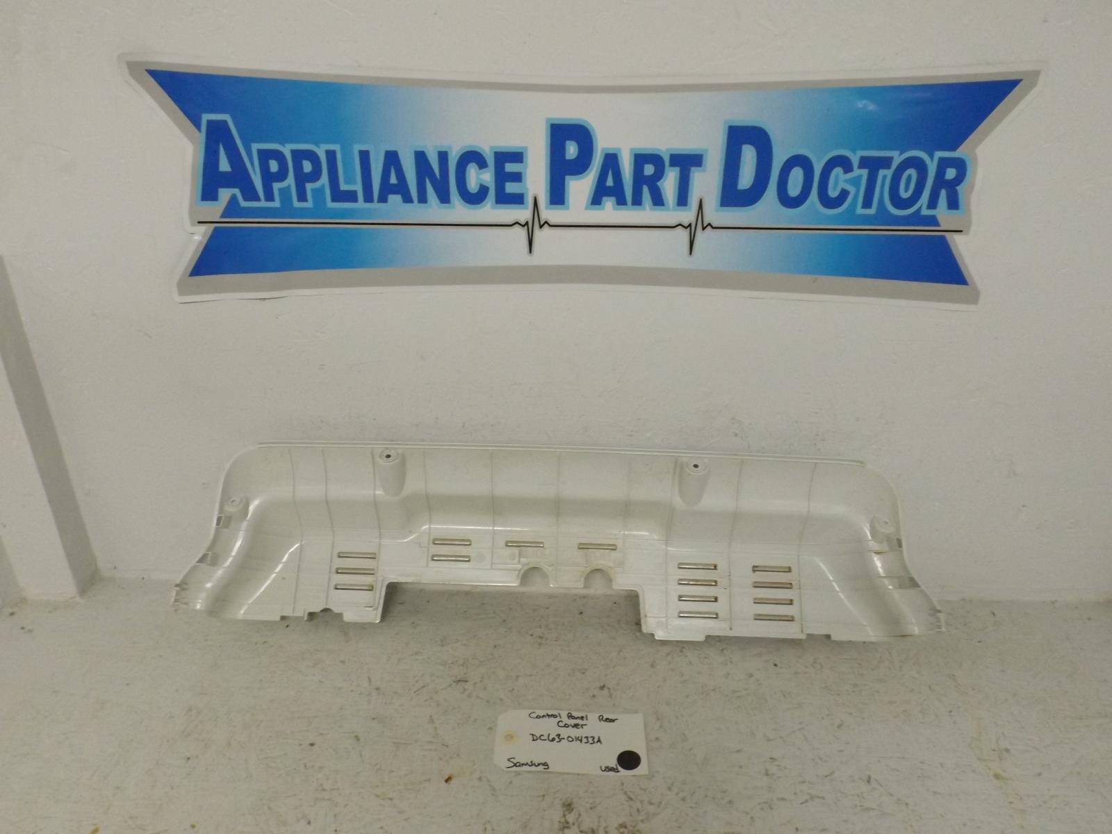 Samsung Washer DC63-01433A Control Panel Rear Cover Used Samsung Washer DC63-01433A Control Panel Rear Cover Used